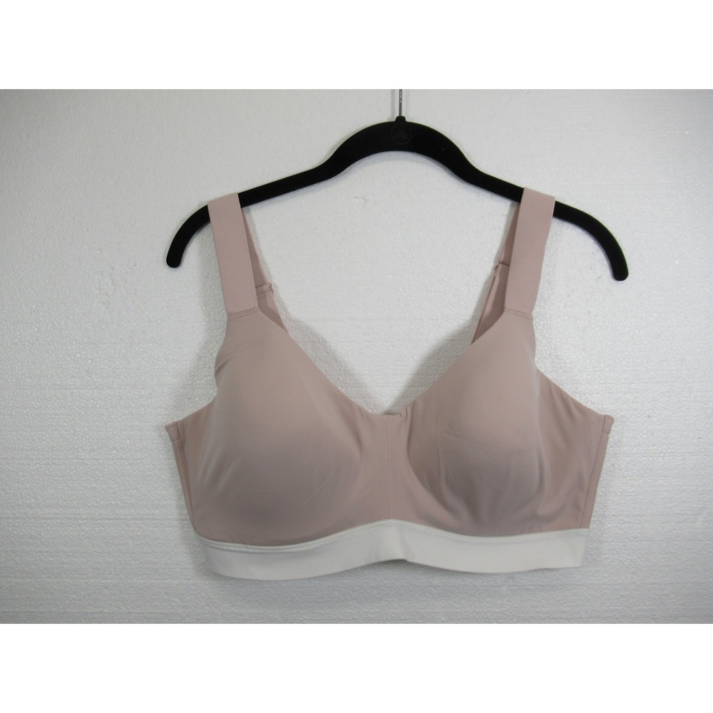 Natori Dynamic Convertible Contour Sports Bra 38DD Beige-Pink Underwire 751245